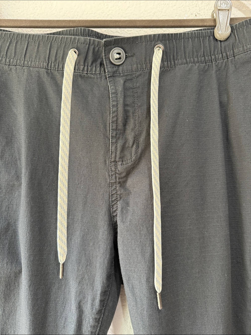 Vuori Ripstop Charcoal Gray Cotton Blend Climber Gorpcore Outdoor Pants Sz L - Picture 3 of 7